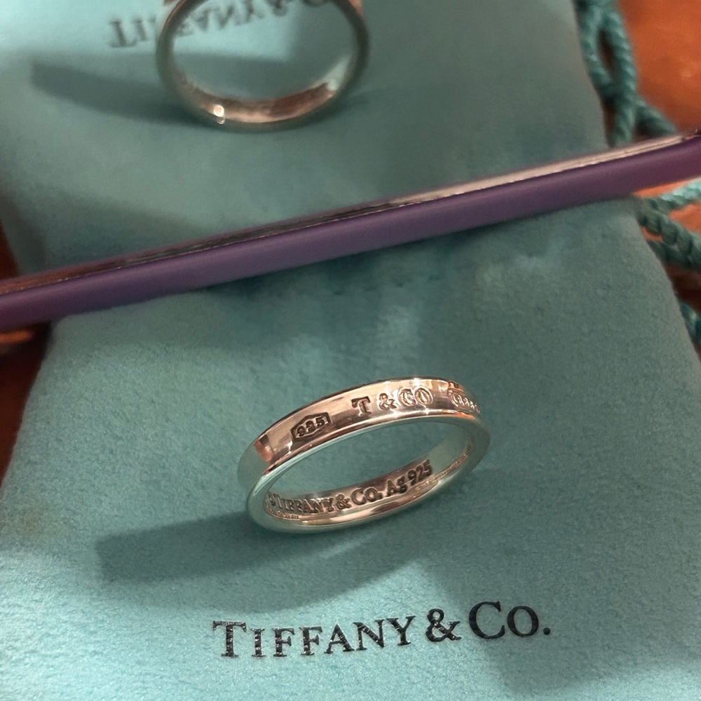 Tiffany & Co. Sterling Silver Band US Size 9